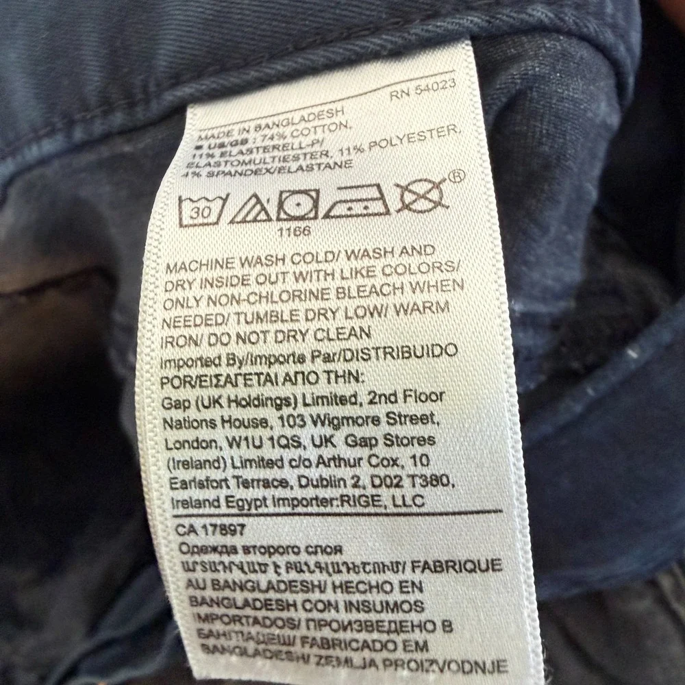Banana Republic Jeans Mens 32x32 Blue Slim Fit Stretch Casual Dark Wash‎ Soft